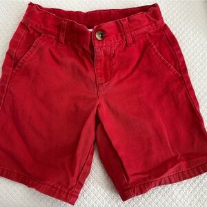 Kids Janie and Jack Vibrant Red Shorts